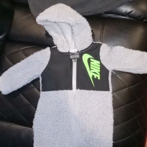 Nike one-piece fleece jumpsuit